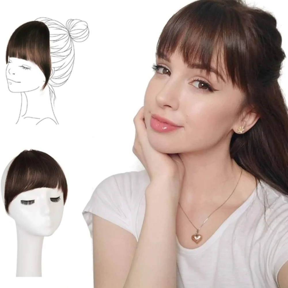 Blooming Hair Fringe Bang Human Hair Exte…